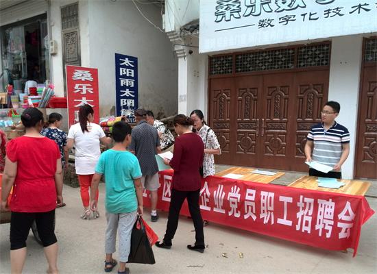 明光市举行首场非公企业党员职工招聘活动-明